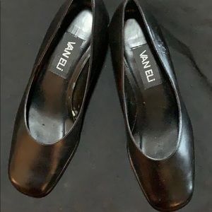 Vaneli Black Heels